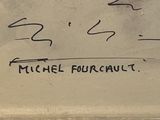 tableau représentant un homme tenant une raquette de tennis dans la main droite