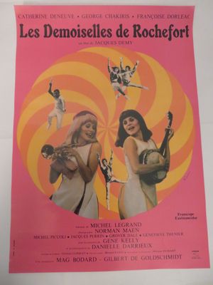 affiche française du film « Les Demoiselles de Rochefort »