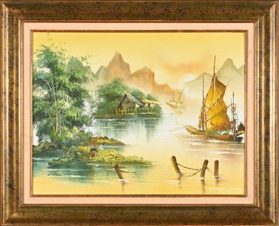 W. LAM (école vietnamienne du XXe siècle).