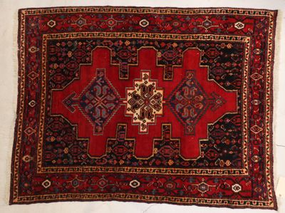 Tapis en laine persan / senneh (?)