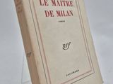 « Le maître de Milan », un roman écrit par l'auteur du roman