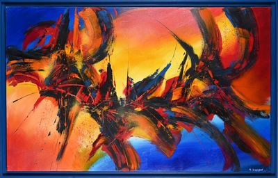 Alain LEQUESNE (Né en 1941) Jambalaya, 2005