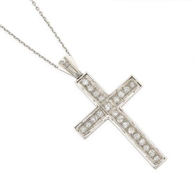 Travail du début du XXe siècle Important pendentif partielle…