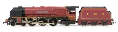 a toy train that is sitting on a white surface