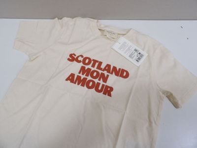 Tshirt Scotland Mon Amour en coloris ficelle / bois… - Photo 1