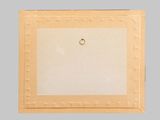 an image of a piece of paper with a ring on it