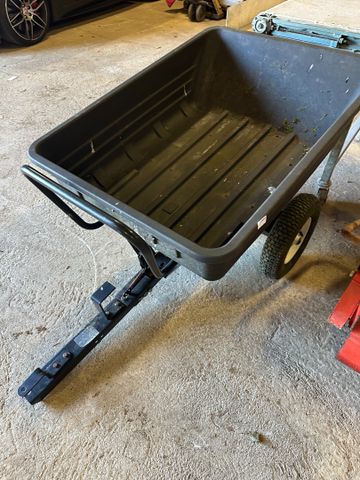 Remorque de tondeuse autoportée