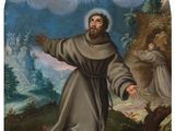 une image représentant un tableau d'un homme vêtu d'une robe de moine