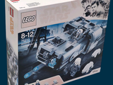 a box with a lego star wars vehicle inside of it