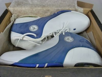 a box with a pair of shoes inside of it