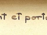 graffiti on the wall of a building with writing written on it