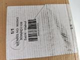 a brown box with a barcode on it and a barcode on it