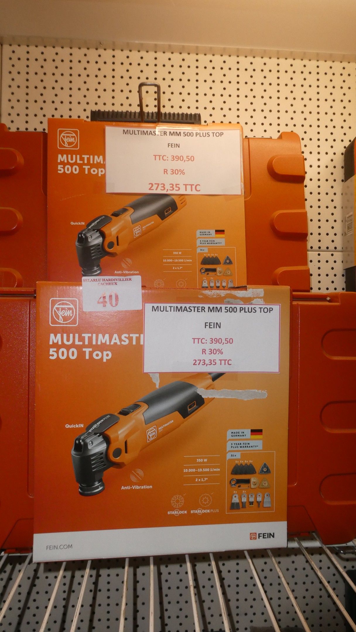 - 2 Multimasters MM 500 Plus Top FEIN