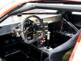 a close up of a steering wheel in a race car