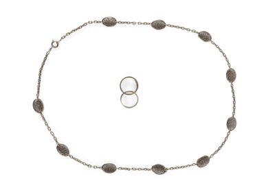 1 alliance, 1 bague en argent ? 5.9gr