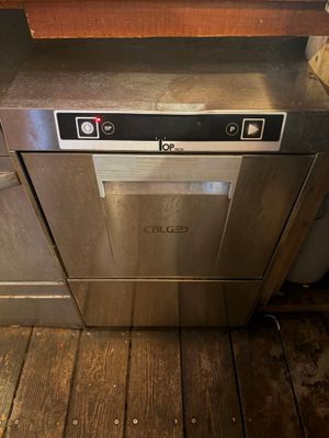 an image of a stainless steel dishwasher in a kitchen