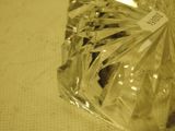 a plastic bag with a piece of food inside of it