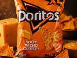 a close up of a bag of tortillas and chips