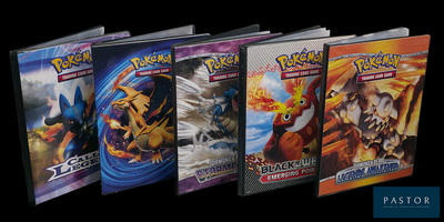 de nombreuses cartes Pokémon exposées les unes à côté des autres