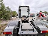 a truck that is parked on the side of the road