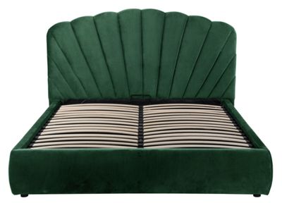 52 / Lit coffre 160 x 200 design avec tête de lit éven…