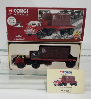 Corgi bedford platform 2151 / 5000 annee 1998