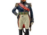 figurine of a man in a military uniform with a sword