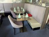 a table with place settings and place settings on it
