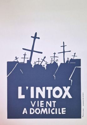 a sign that says l ' inox vient a domicile