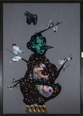 une image d'un tableau représentant un homme coiffé d'un chapeau