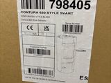 the back of a box with a label on it that says contura 78405