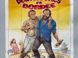 the poster for a movie starring two men on a beach