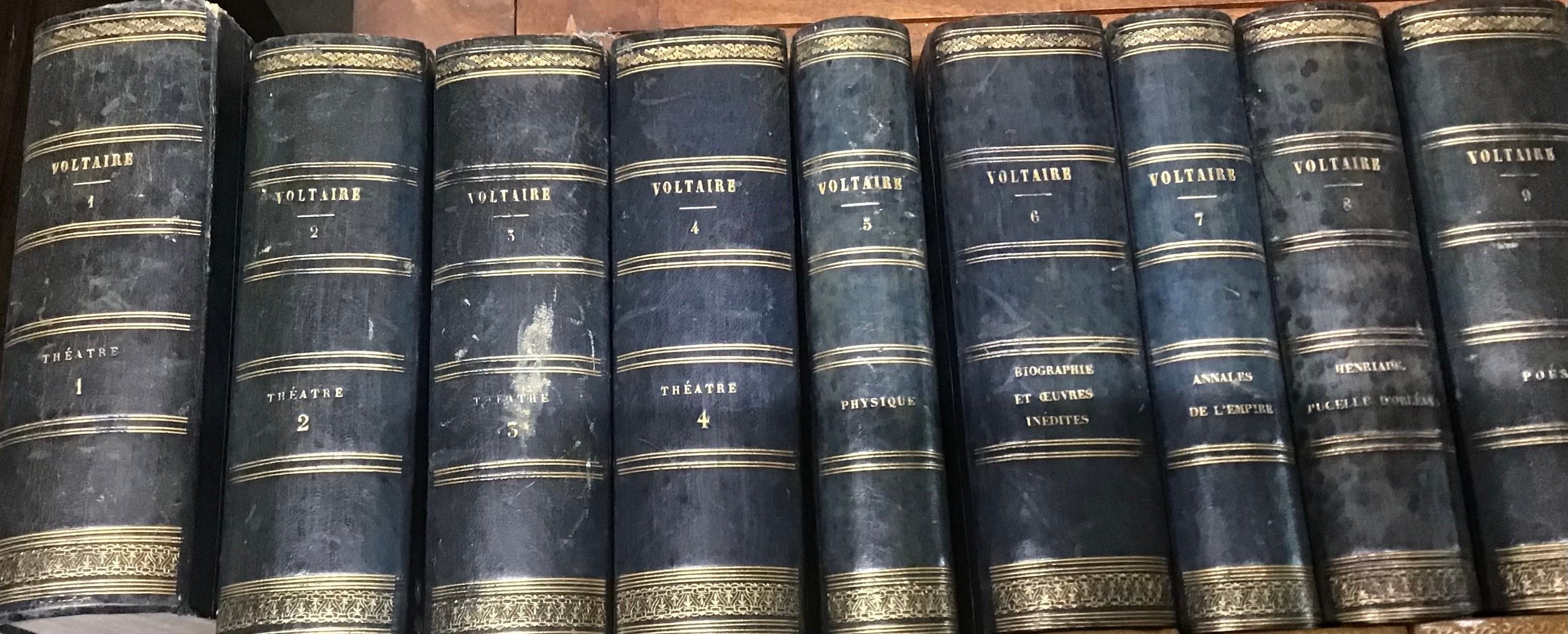 Oeuvres Complètes de Voltaire Chez P.Dupont 1823 36 Volumes Bel état