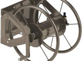 an image of a hose reel attached to the side of a wall