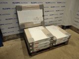 two boxes that are sitting on top of a pallet
