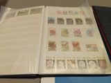 a book that has a lot of stamps on it