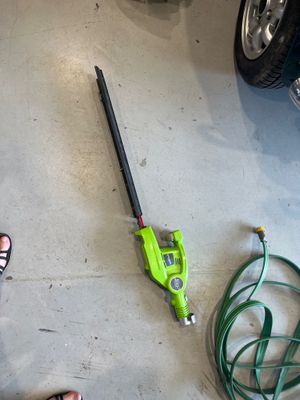 Taille-haie électrique sans fil Greenworks PRO, vert et noir…