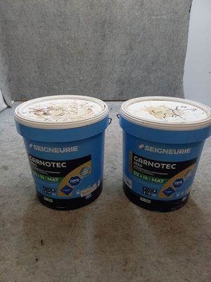 2 pots de peinture semi-épais SEIGNEURIE Mat Garnotec Aéro D… - Photo 1
