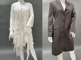 two mannequins dressed in different styles of clothing