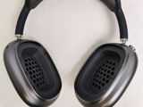 a pair of headphones sitting on top of a table