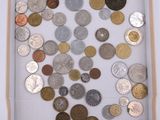 a picture of a picture of some coins in a box