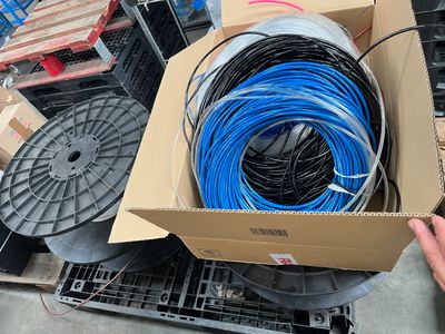 a box with a bunch of wires in it
