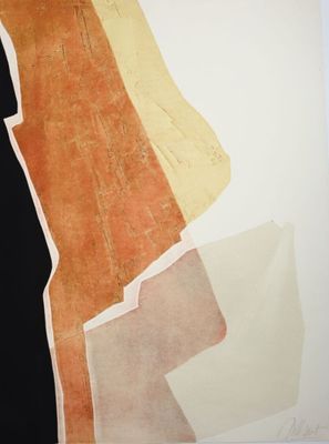 une photo d'un tableau représentant une femme en robe noire