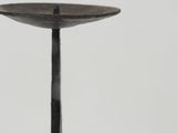 an image of a black table with a bird on top of it