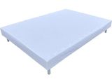 a close up of a mattress on a white surface
