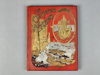 un vieux livre avec l'image d'un bateau sur la couverture