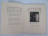 an open book with a picture of a horse on it