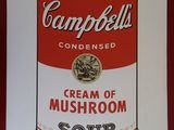 campbell ' s condensed cream of mushroom soup print
