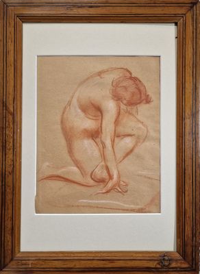 ECOLE DU XIXEME SIECLE Nu féminin