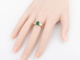 a close up of a person ' s hand with a ring on it
